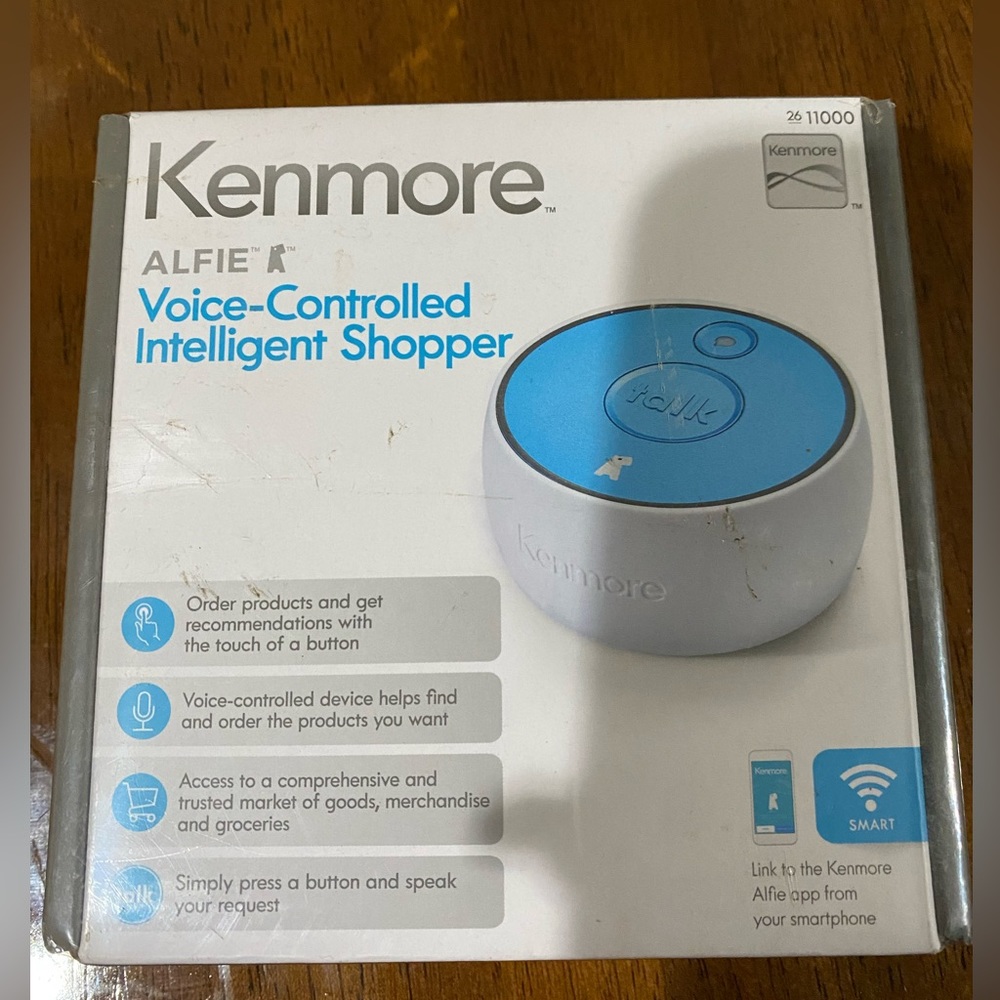 BRAND NEW Kenmore Alfie Voice Controlled Intelligent Shopper Factory Sealed